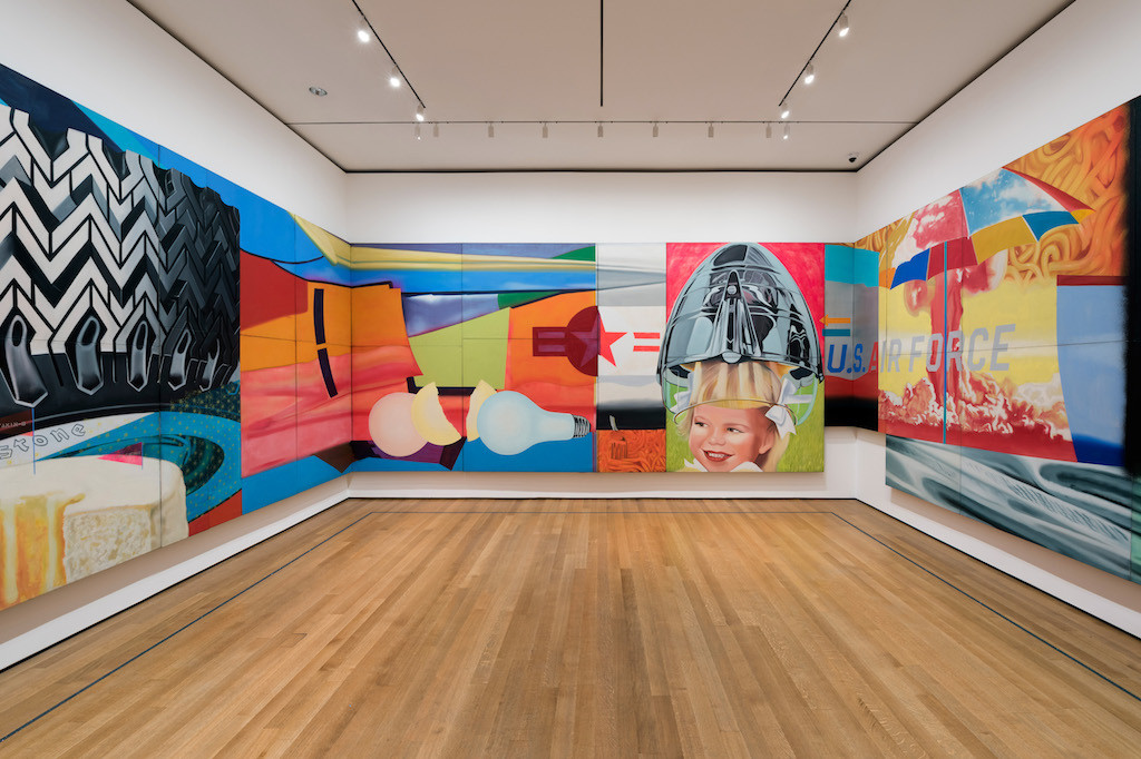 1024x682 From The Archives James Rosenquist Defines Pop Art, In 1964 Artnews - F 111 Painting
