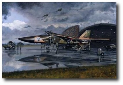 400x275 Aardvark's Nest By Ronald Wong (F 111 Aardvark) - F 111 Painting