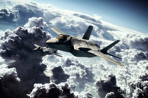 300x200 F35 Art Fine Art America - F 35 Painting