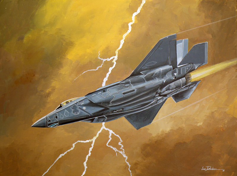 800x595 Home Page - F 35 Painting