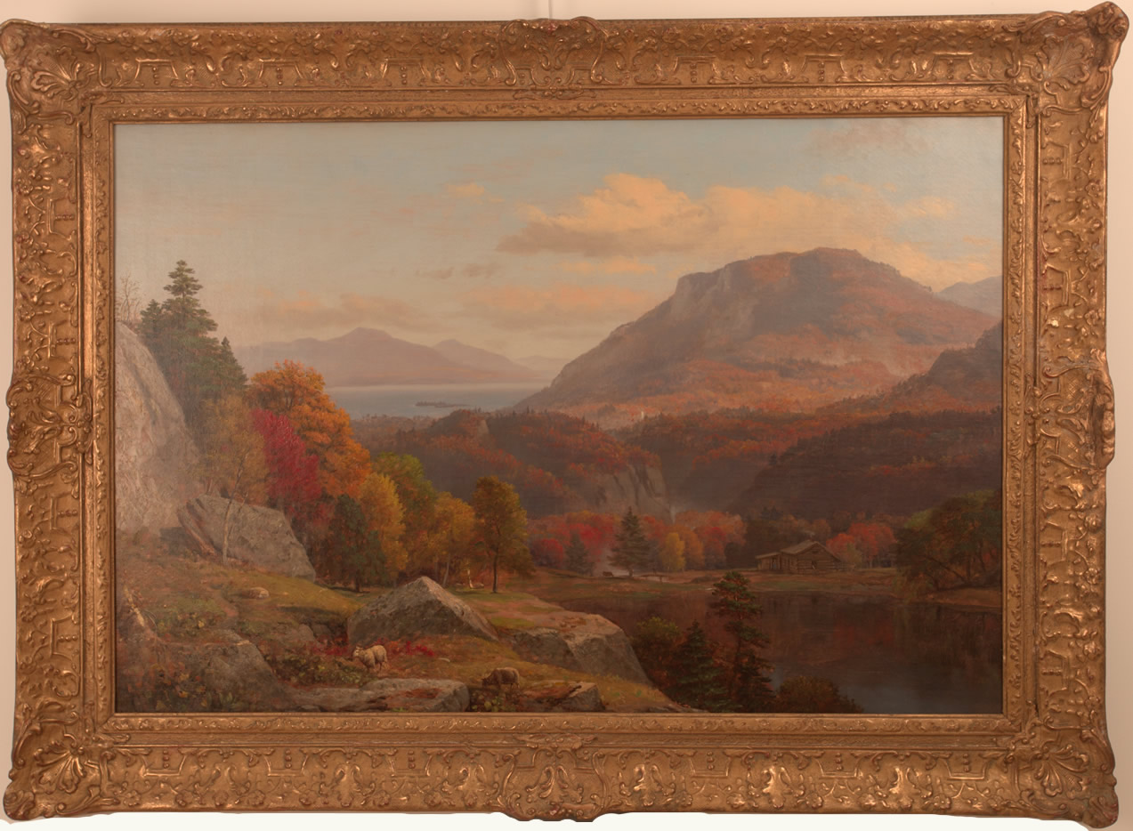 1273x934 Benjamin F. Hawley (Aka B. F. Hawley) Artist Painter - F Painting