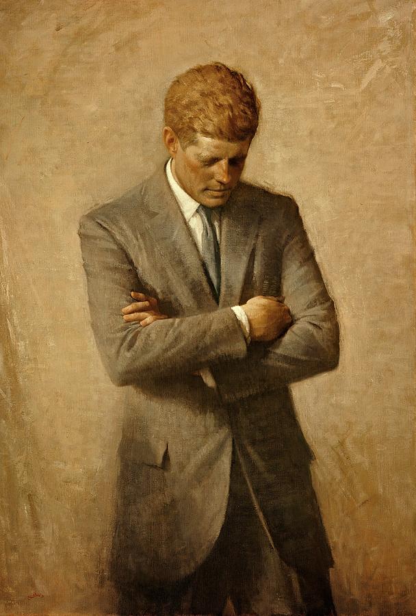 608x900 John F Kennedy Paintings Fine Art America - F Painting