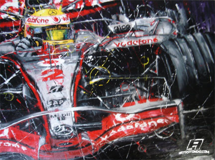 432x322 Rare F1 Prints, F1 Art - F1 Painting