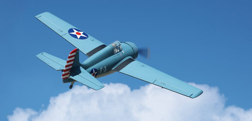 520x250 Preview - F4f Wildcat Painting