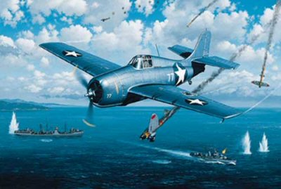 400x269 F 4 Wildcat Art - F4f Wildcat Painting