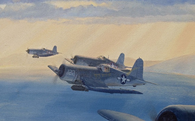 660x411 Original F4u Corsair Painting - F4u Corsair Painting
