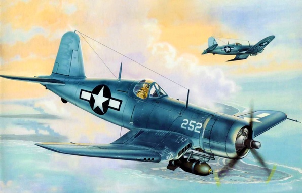 F4u Corsair Painting at PaintingValley.com | Explore collection of F4u ...