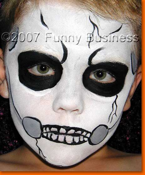462x560 Paint Face Mask Skull Newfangled Photograph Of Full By Nora - Face Mask Painting