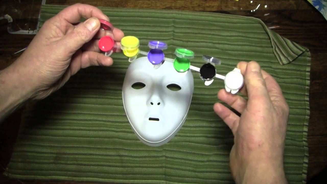 1280x720 Activities (Painting A Cat Mask) - Face Mask Painting