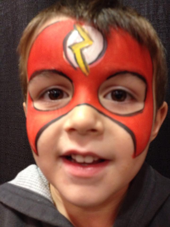 720x960 Zany Janie Face Painting - Face Mask Painting