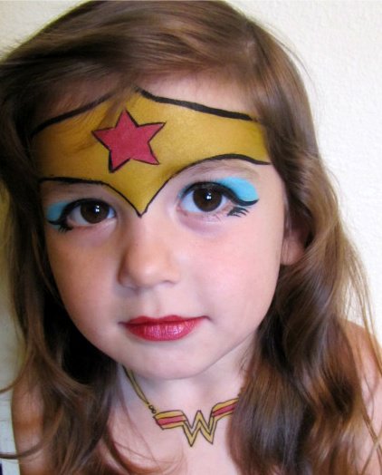 422x524 Diy Halloween Face Painting Ideas For Kids 2014 - Face Painting For Kids