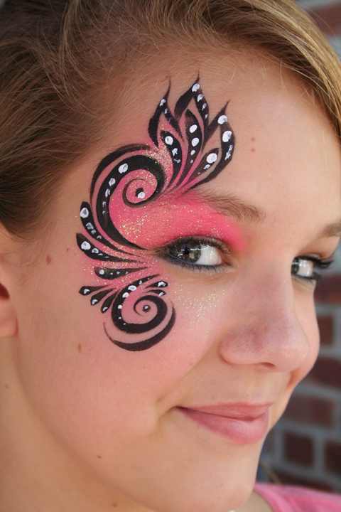 480x720 Face Painting Tattoos - Face Painting For Women