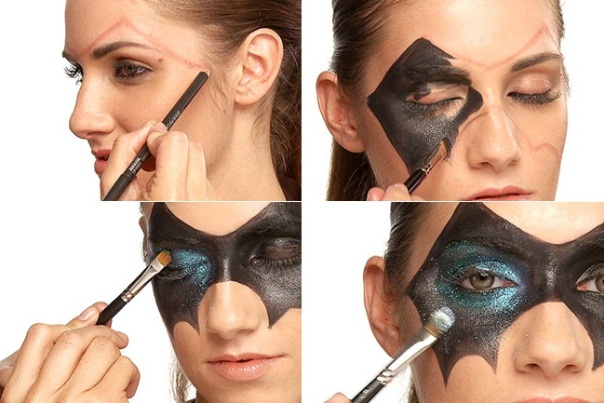 604x403 34 Pretty And Scary Halloween Makeup Ideas For Men, Women And Kids - Face Painting For Women