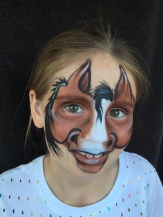 236x314 Horse Face Painting Face Painting Horse Face Paint - Face Painting Horse Design