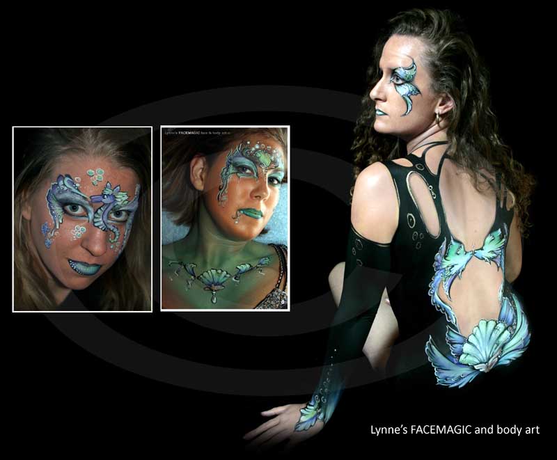 800x661 Lynne's Facemagic Face Painter Body Artist Melbourne - Face Painting Horse Design