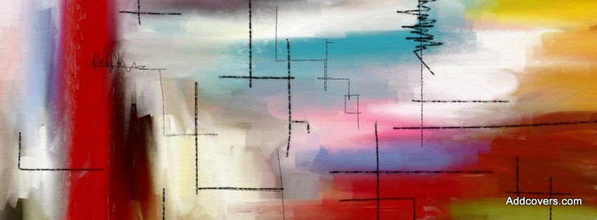 851x315 Abstract Painting Facebook Covers For Timeline. - Facebook Painting