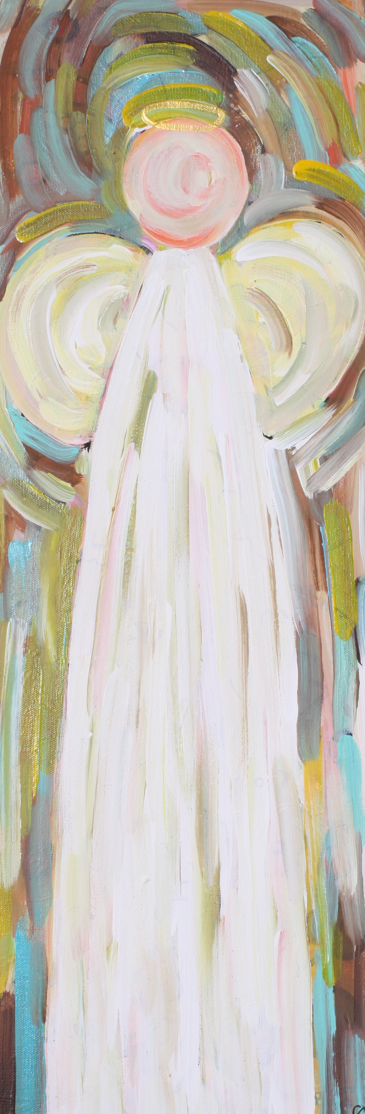 1196x3650 Angels We Have Heard On High Or On Facebook - Facebook Painting
