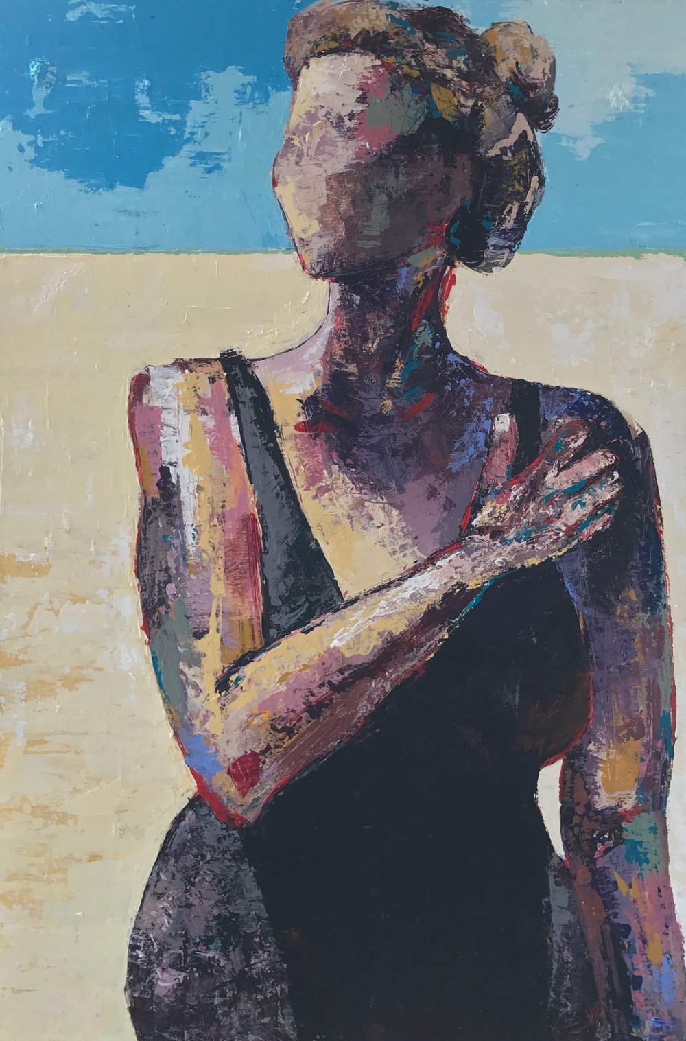 1000x1517 Faceless Boston Eva - Faceless Woman Painting