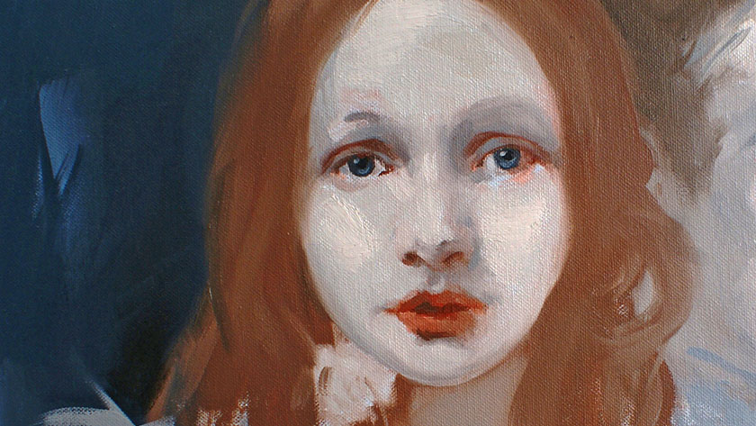 840x473 How To Paint Simple Figures In Oil How To Paint In Oil Facial - Facial Expression Painting