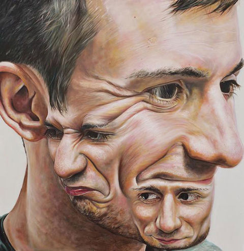 480x494 Amazing Face Painting - Facial Expression Painting