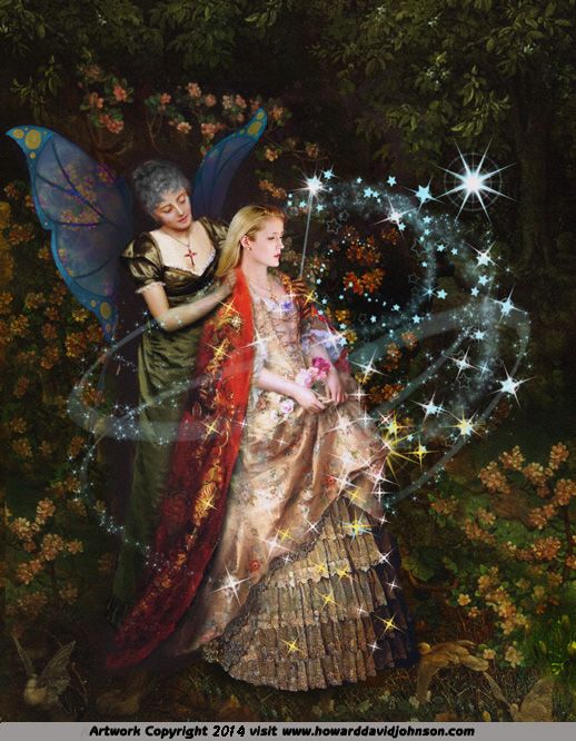 518x666 The Fairy Paintings Art Gallerythe Celtic Faerie Art Of Howard - Faerie Painting