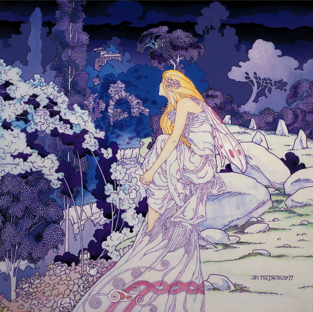 1000x998 Faerie Symphony Jim Fitzpatrick - Faerie Painting