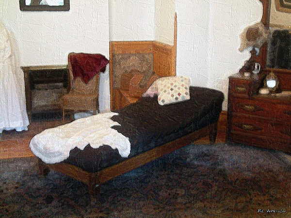 600x450 The Fainting Couch Painting By Rc Dewinter - Fainting Couch Painting