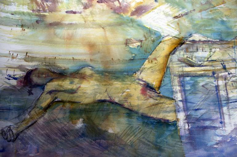 770x513 Saatchi Art Rape Of A Fair Country Painting By Claire Barnett - Fair Painting