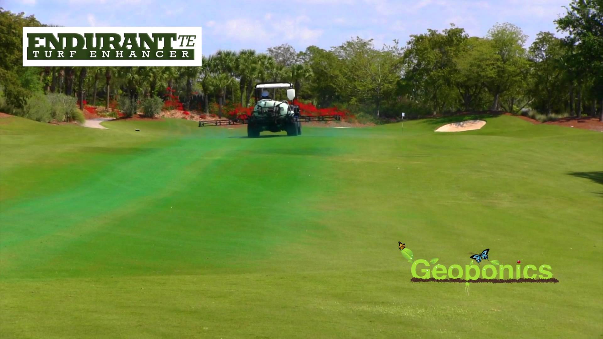 1920x1080 Painting Golf Fairways With Endurant Te Instant Tv Green Color - Fairway Painting