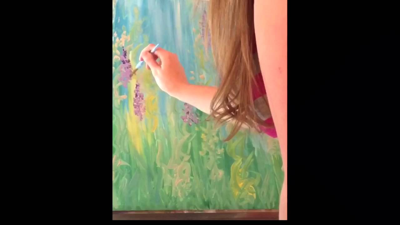 1280x720 Fairy Garden Painting - Fairy Garden Painting