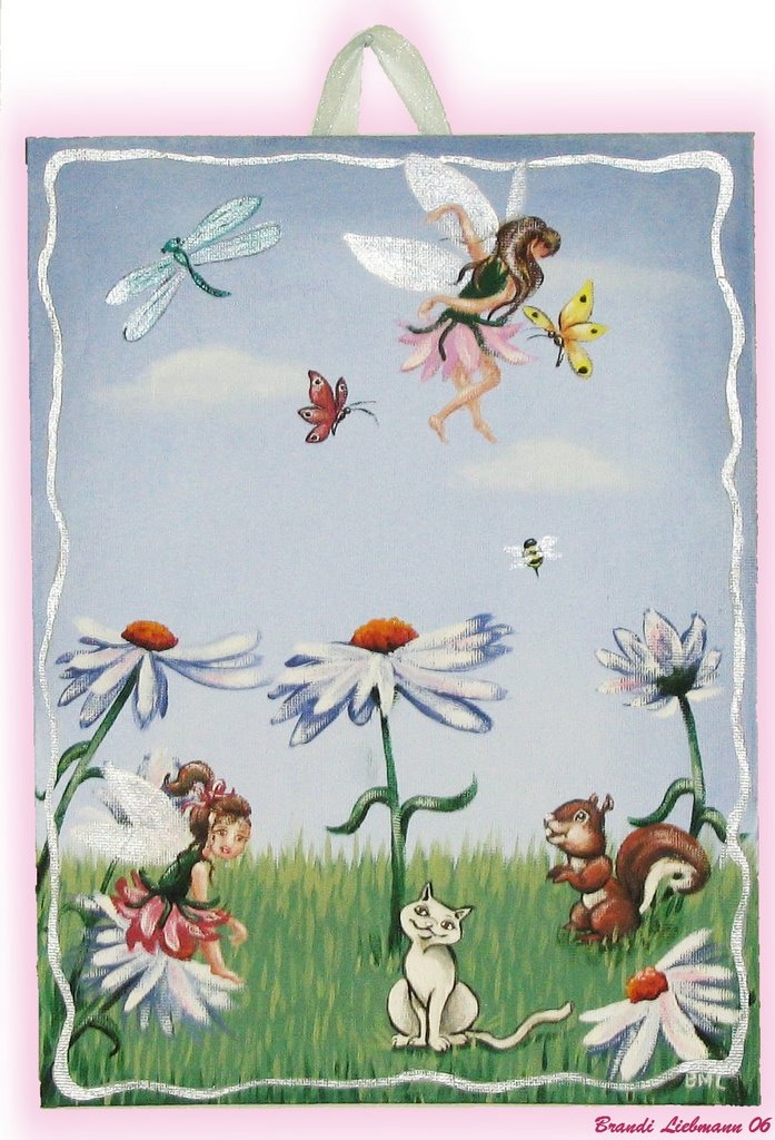 697x1024 My Next Fairy Garden Painting! - Fairy Garden Painting