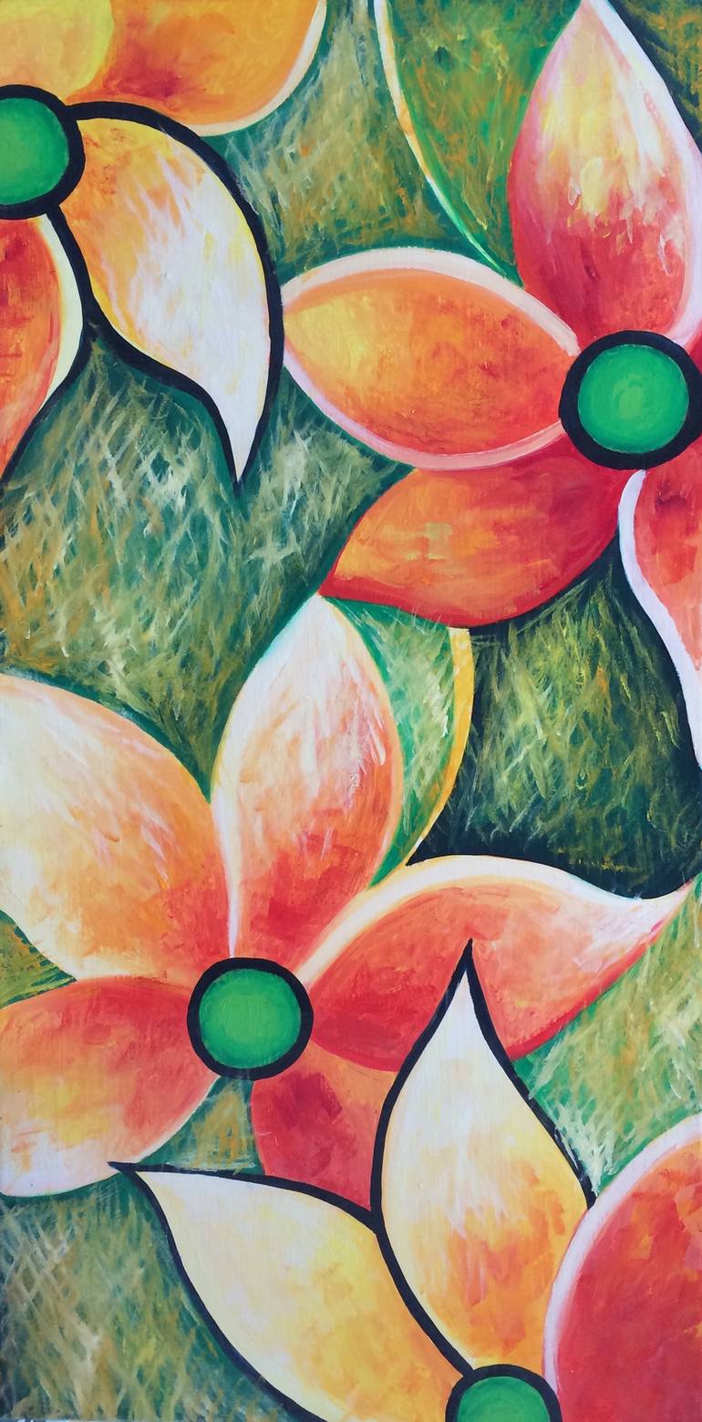 770x1560 Saatchi Art Fairy Garden Ii Painting By Keller - Fairy Garden Painting