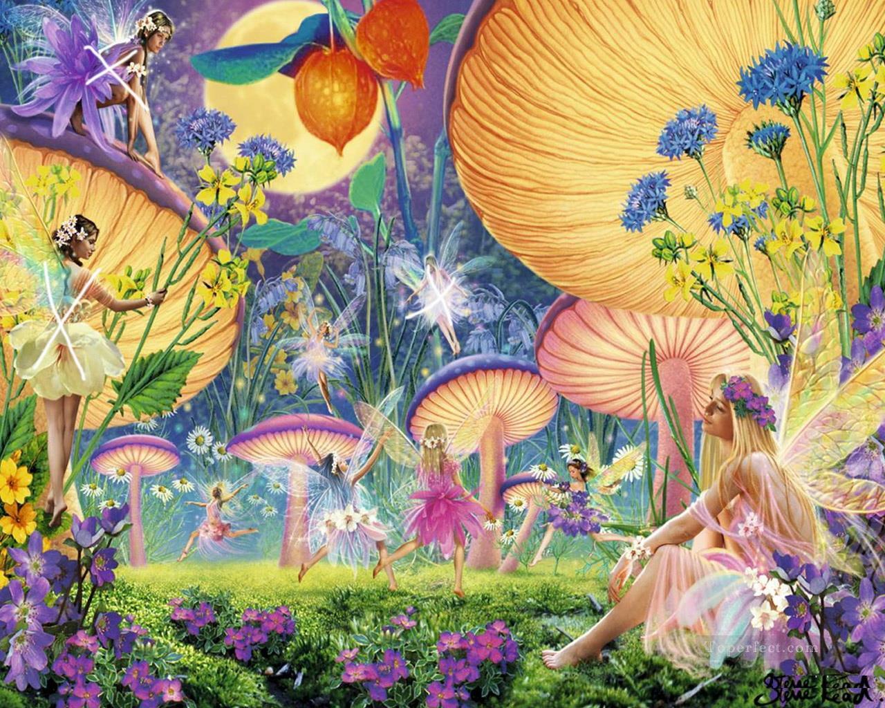 Fairy Painting at PaintingValley.com | Explore collection of Fairy Painting