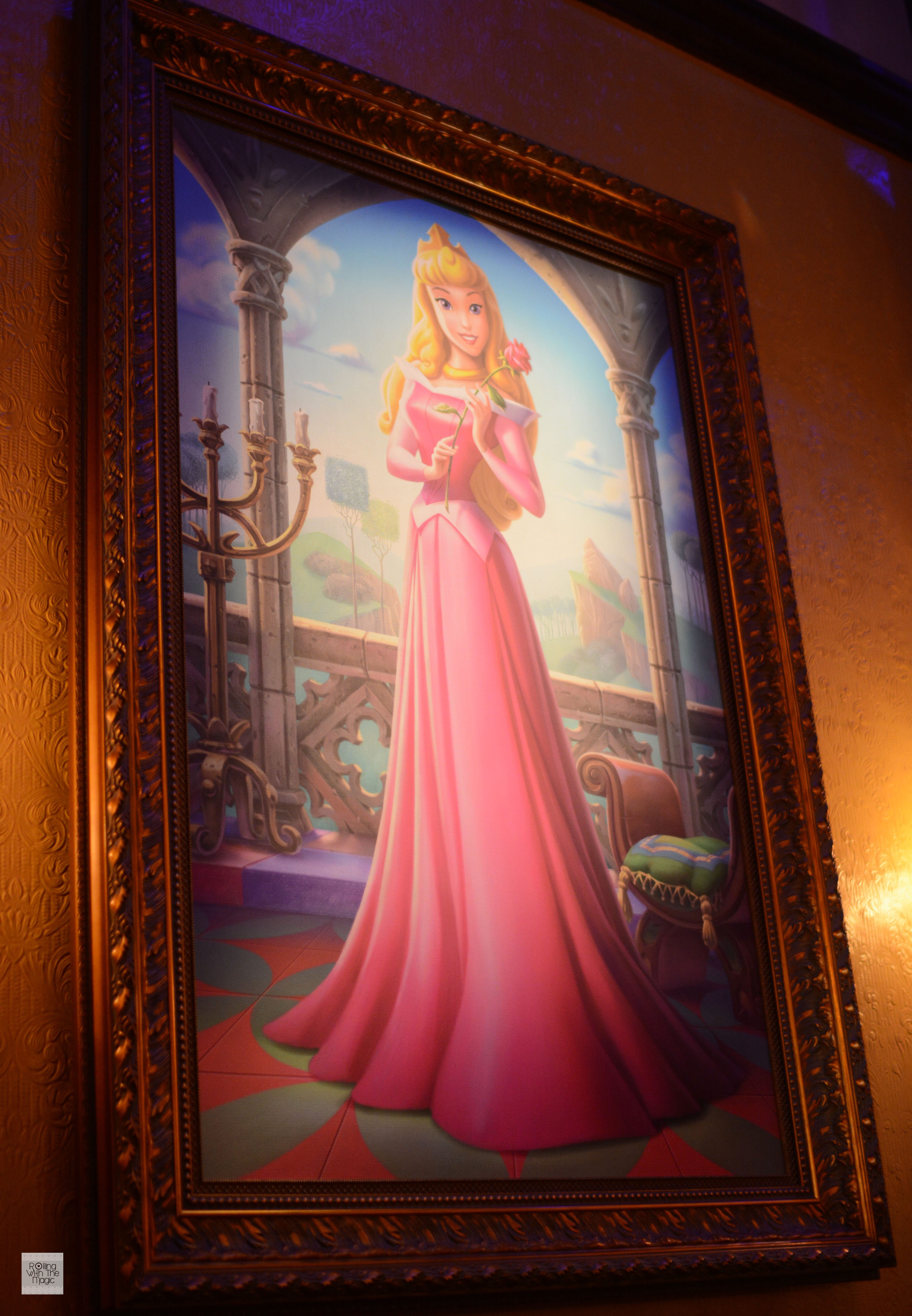 3933x5676 Princess Fairytale Hall Rolling With The Magic - Fairy Princess Painting