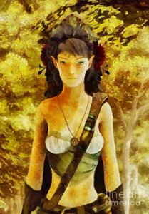 209x300 Fairy Ring Paintings Fine Art America - Fairy Ring Painting