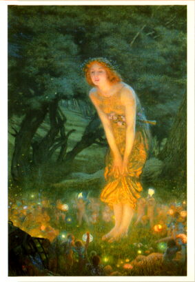 283x409 Luna Light Love Last Night Fairies Frolicked There - Fairy Ring Painting