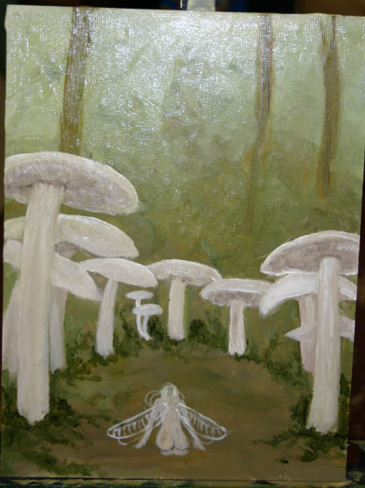 523x700 Sketch Fest! - Fairy Ring Painting
