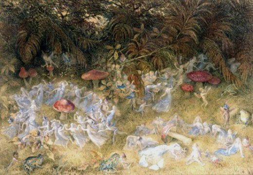 520x359 Beeline Ephemeral Fairy Ring - Fairy Ring Painting