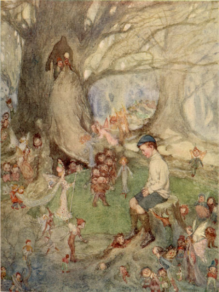 453x603 Chapter I The Fairy Ring. - Fairy Ring Painting