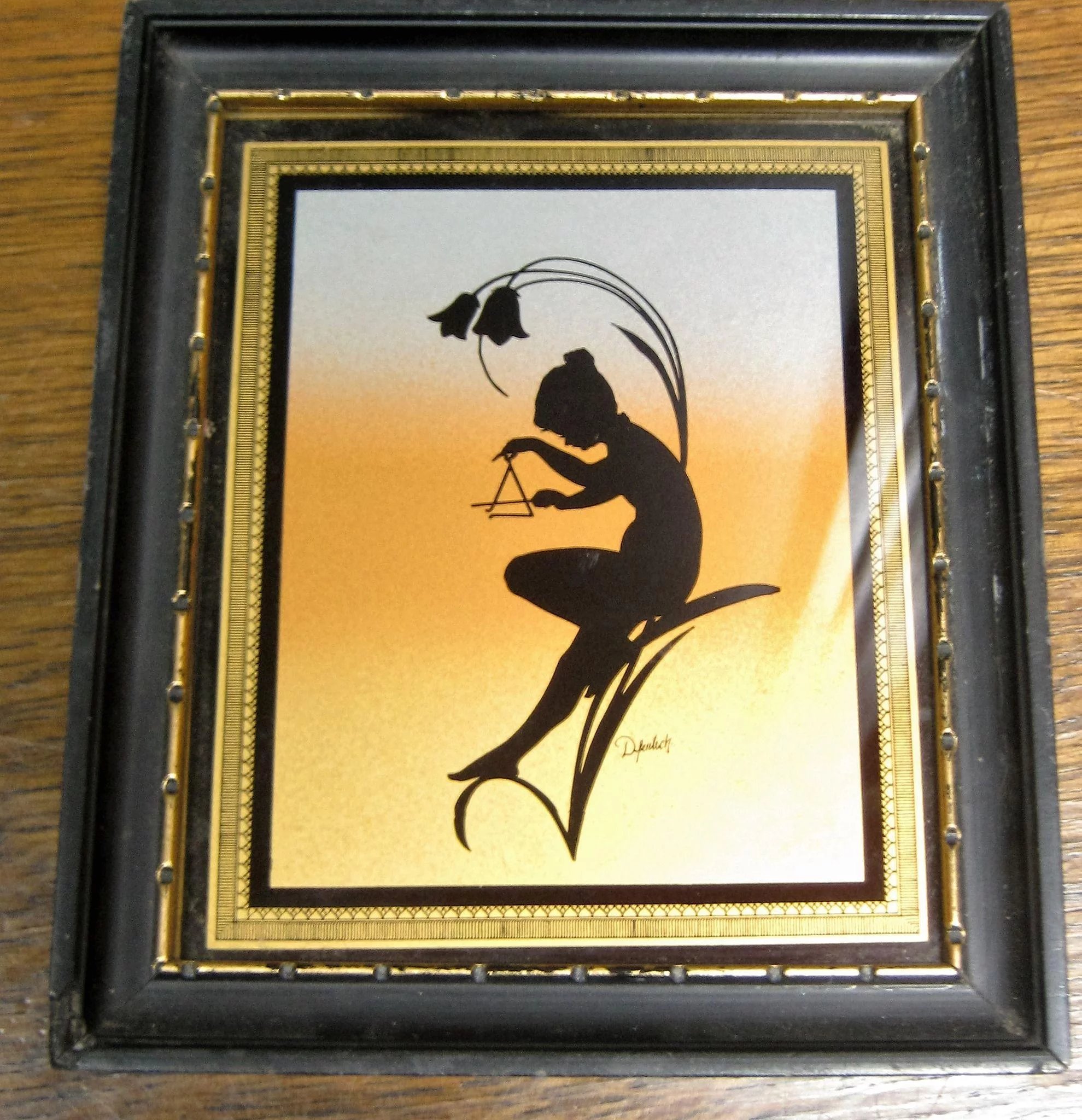 1979x2048 Rainbow Fairy Silhouette - Fairy Silhouette Painting