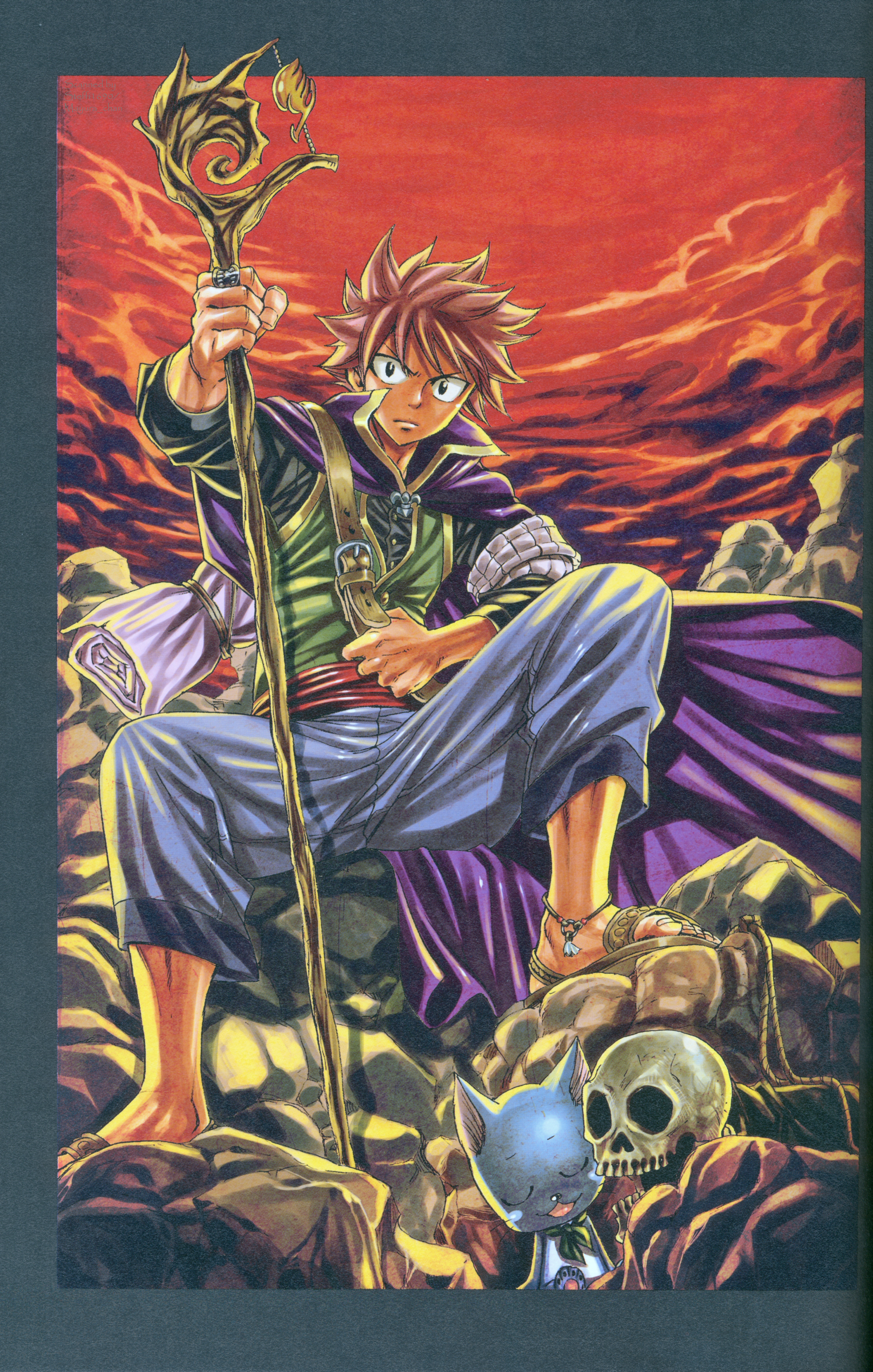 4440x6982 Fairy Tail Illustrations Harvest - Fairy Tail Painting