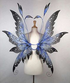 236x277 Giant Butterfly Painted Fairy Wings In Your Choice Of Colors - Fairy Wings Painting