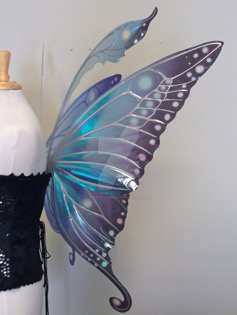 776x1029 Giant Clarion Fairy Wings In A Fire Painted Pattern With Coppper - Fairy Wings Painting