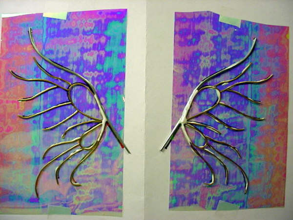 600x450 How To Make Fantasy Film Fairy Wings, By Artisan Deb Wood - Fairy Wings Painting