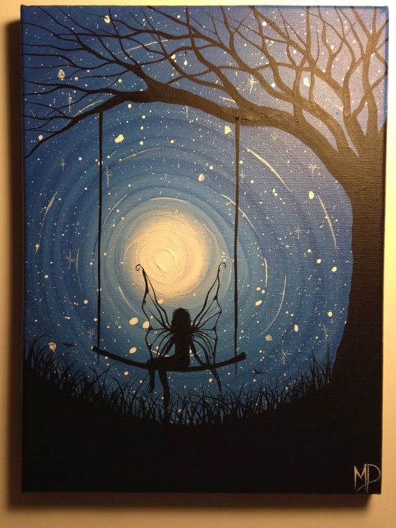 570x760 I Wish I May - Fairy Wings Painting