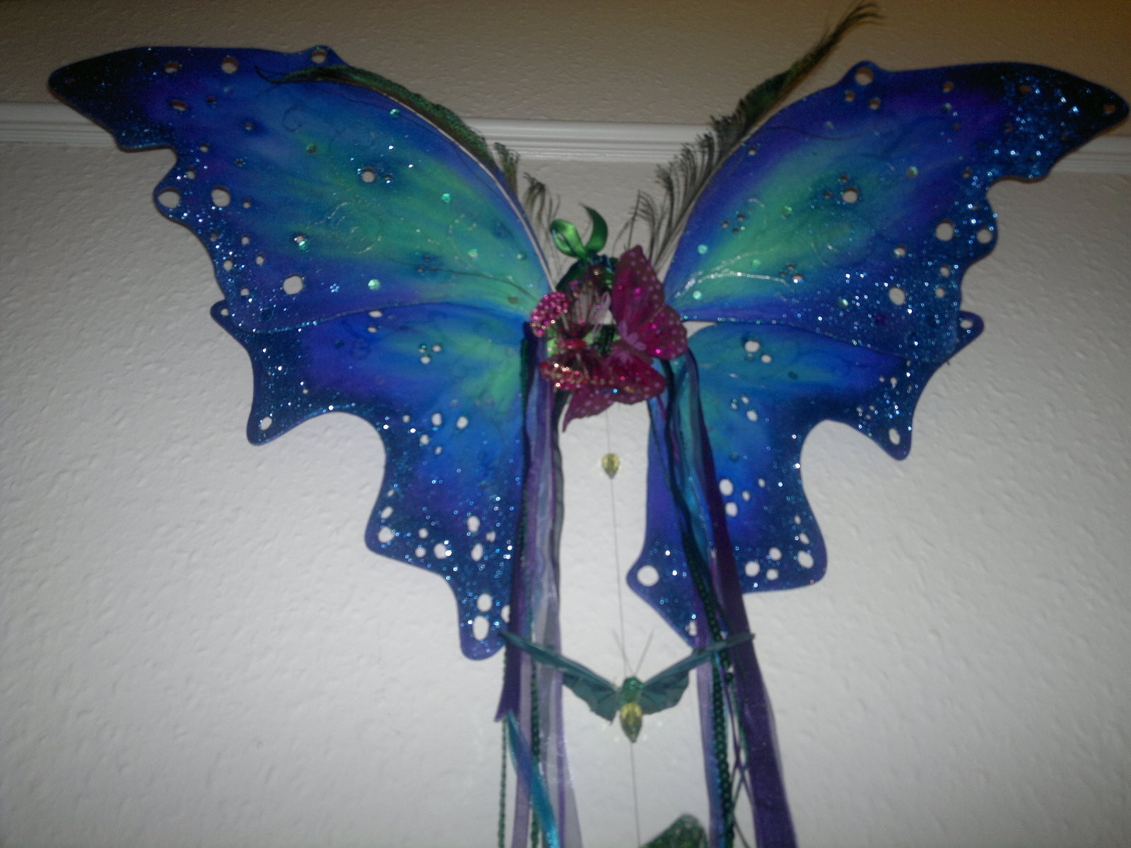 1600x1200 Aurora Borealis Wings How To Make A Wing Art, Spray Painting - Fairy Wings Painting