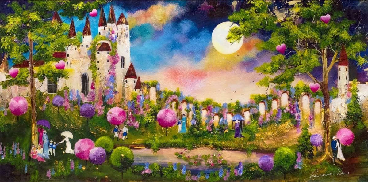 1200x595 Fairytale Idyll - Fairytale Painting