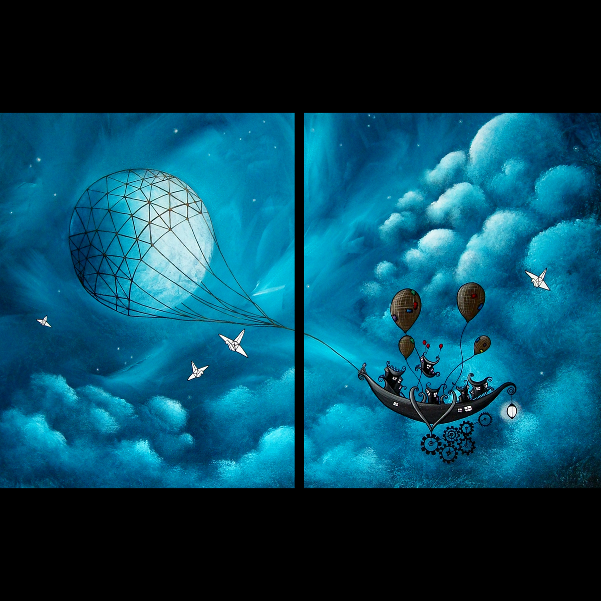 1200x1200 Fantasy Art Painting Original Fairytale - Fairytale Painting