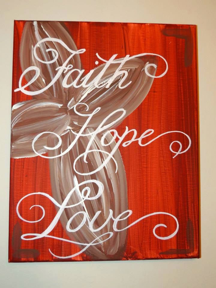 720x960 Faith Hope Love Canvas Canvas Canvases, Paintings - Faith Hope Love Painting