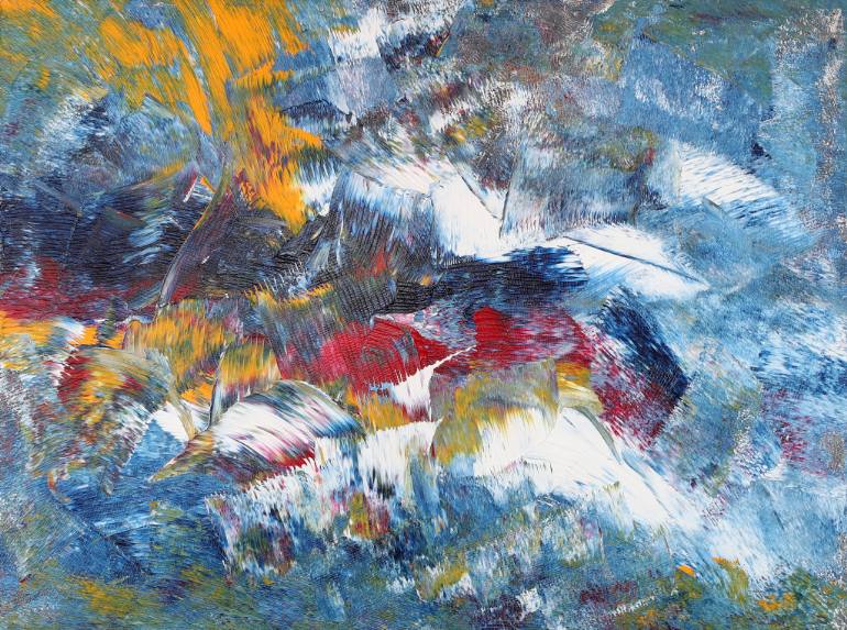 770x573 Saatchi Art The Wings Of Faith Painting By Bharat Thakur - Faith Painting